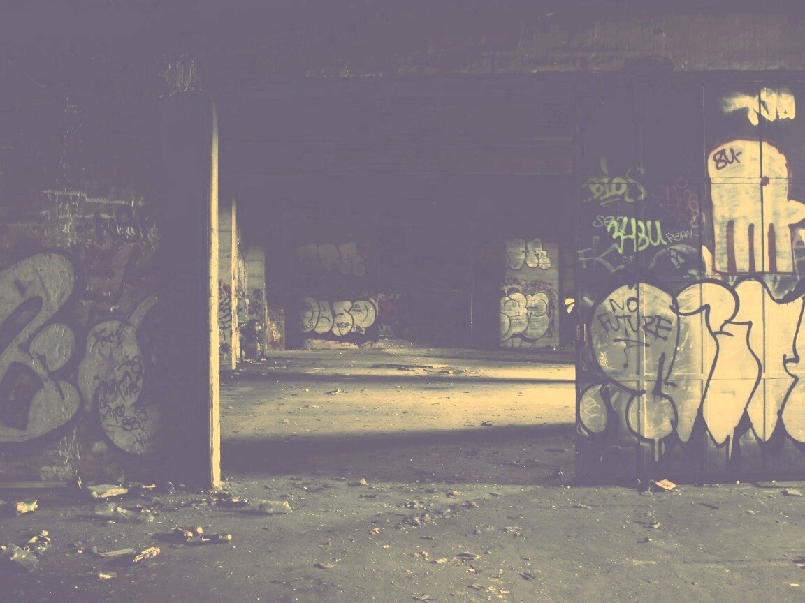 Заброшенное здание обои