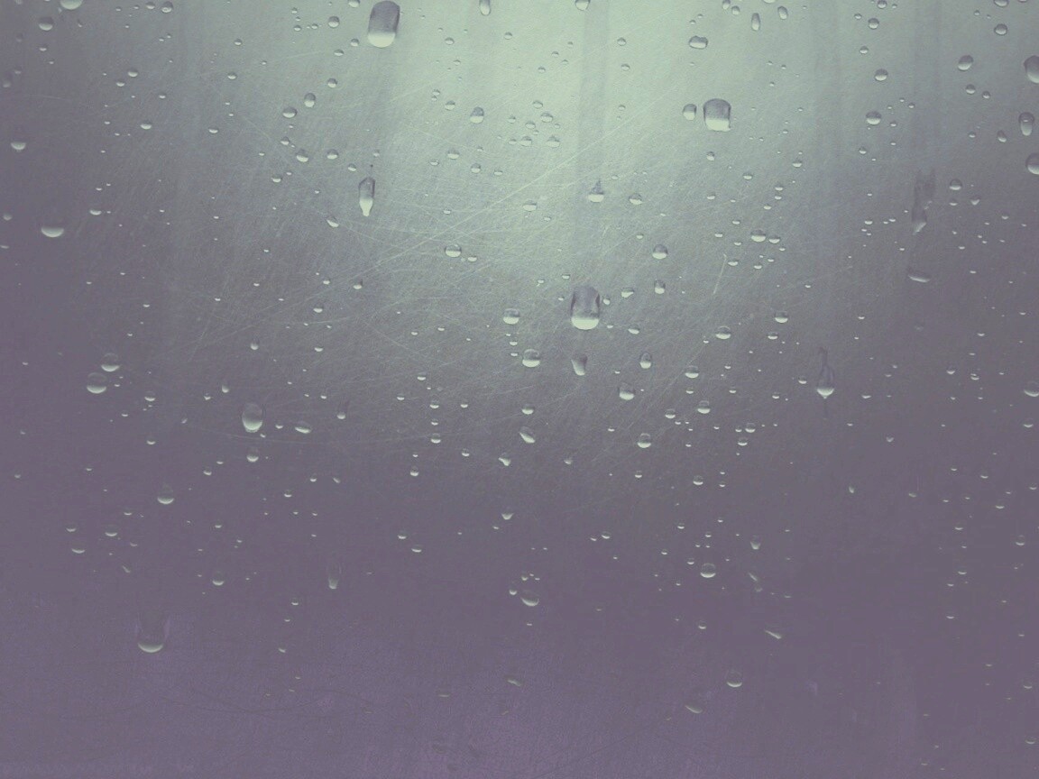 Мокрое стекло обои