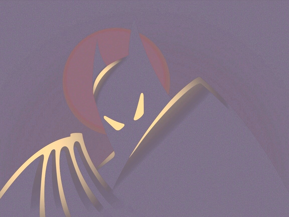 Заставка мультфильма о Бэтмене обои