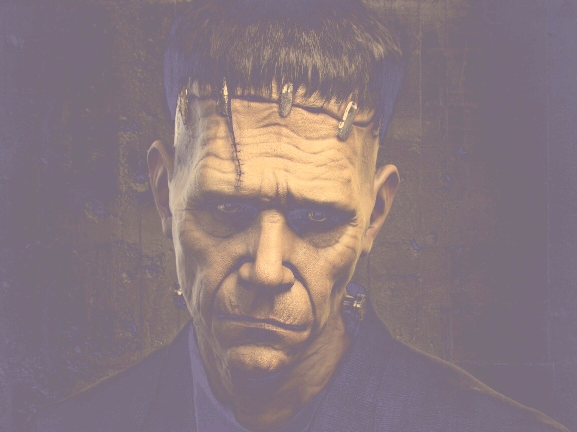 Чудовище Франкенштейна обои