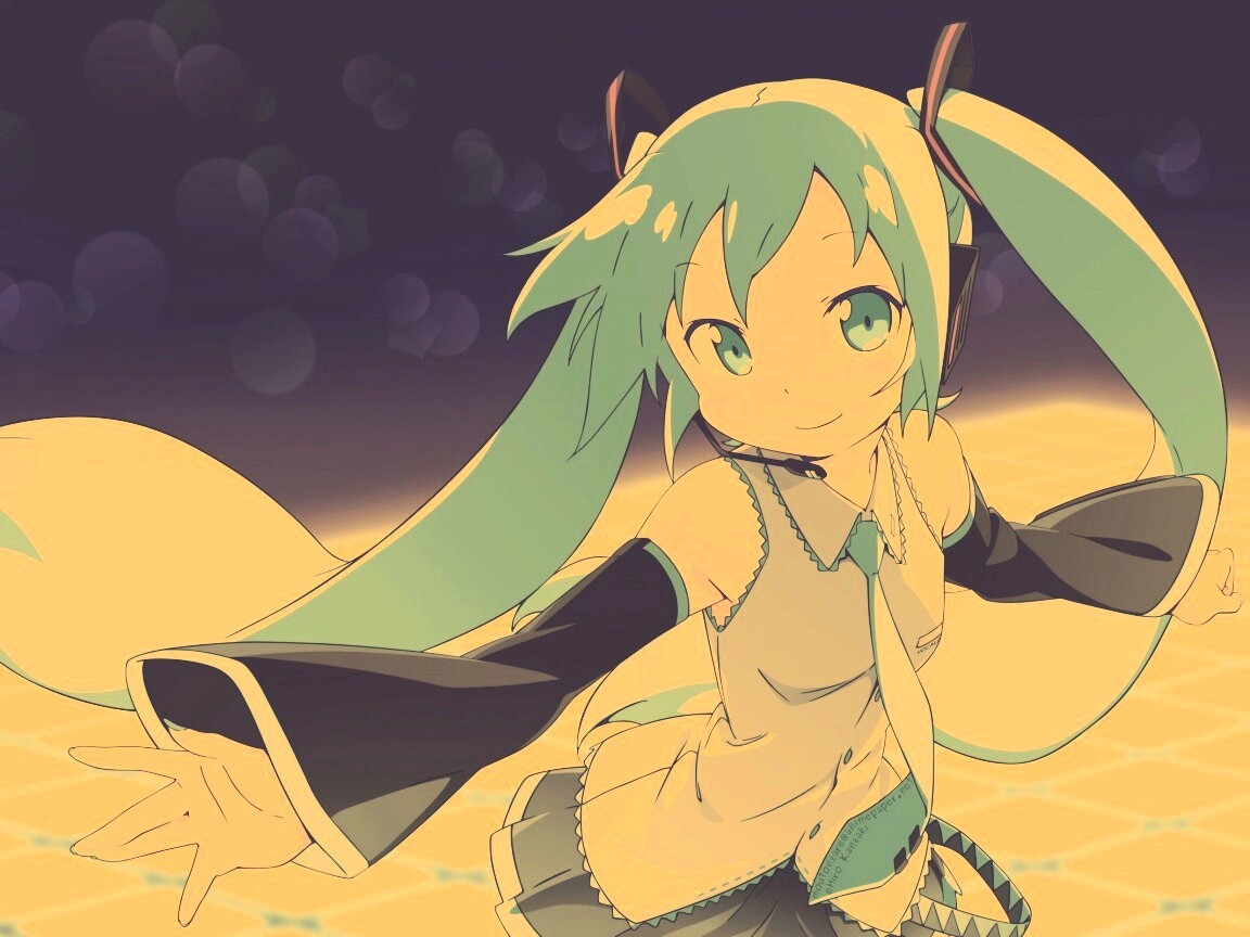 Манга с Хатсуне Мику обои