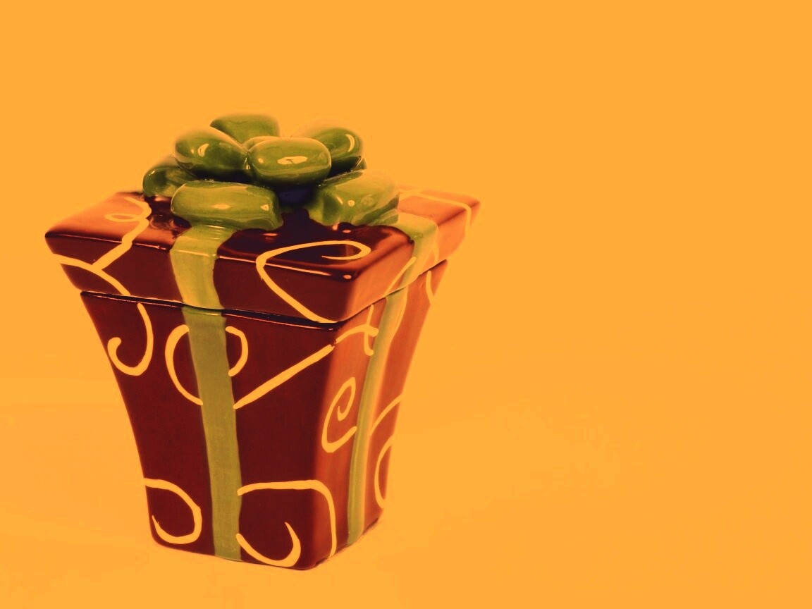 Картинка — подарок на Новый год обои