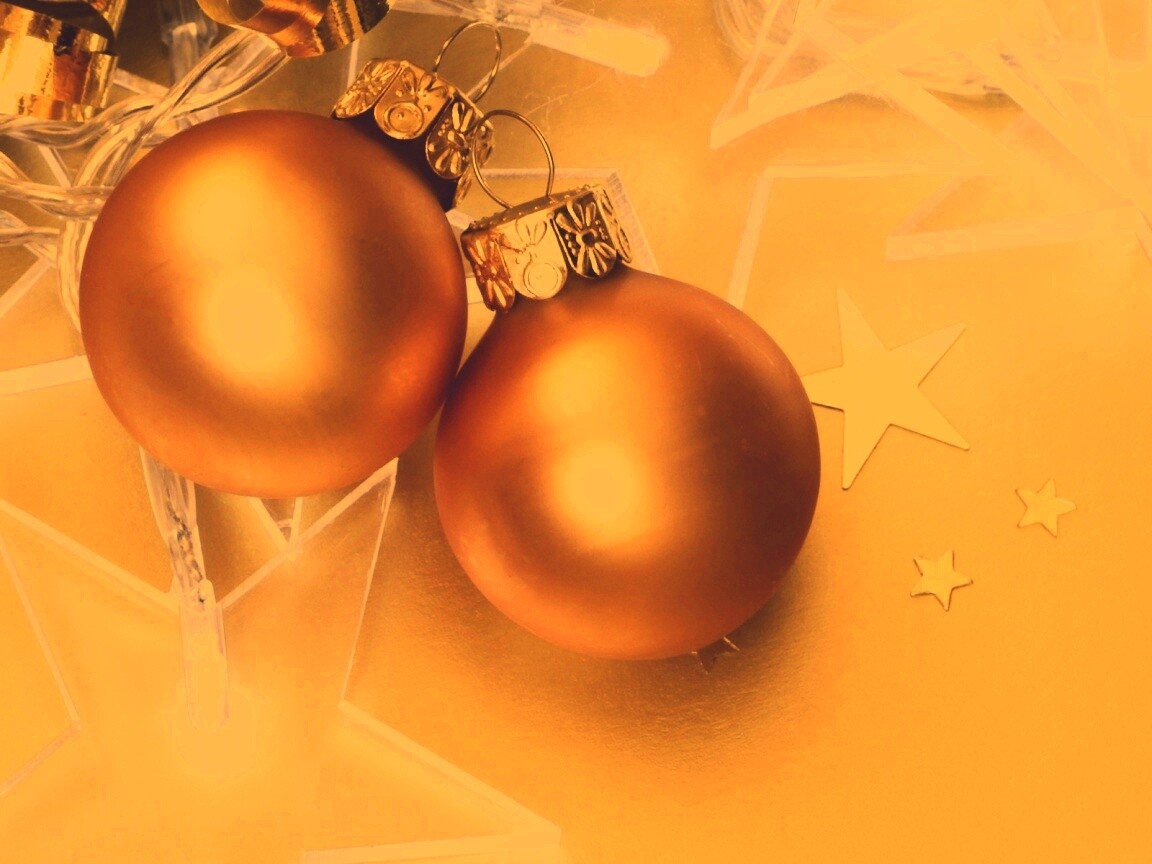 Елочные игрушки обои