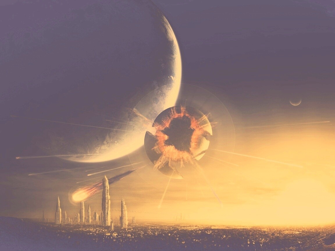 Катастрофа планетарного масштаба обои