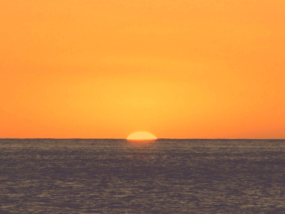 Идеальный закат обои