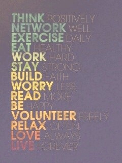 Think possitively обои