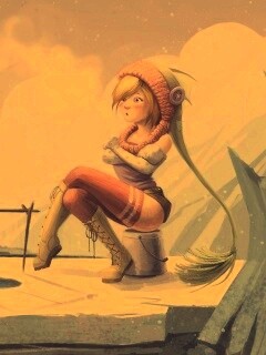 Тяготы зимней рыбалки обои