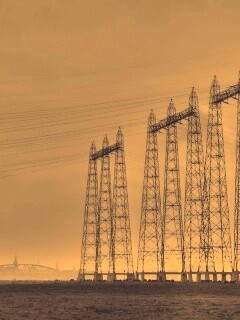 Линии электропередачи обои