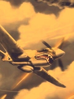 Истребитель акула обои
