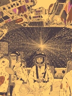 Упоротые космонавты обои