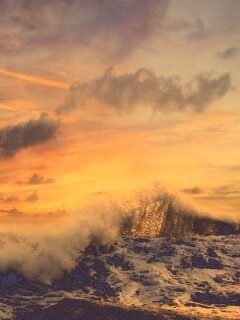 Бушующее море обои