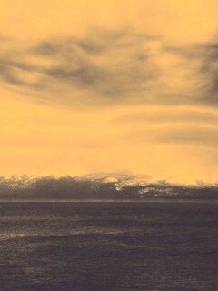 Горное побережье обои