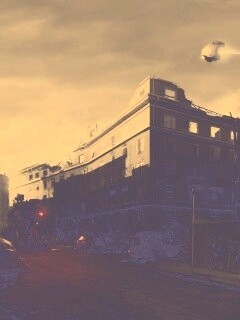 Инопланетяне в трущобах обои