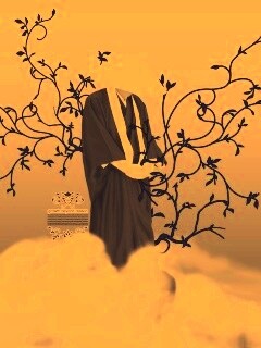 Молящийся монах обои