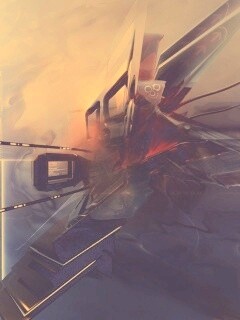 Технологичная абстракция обои