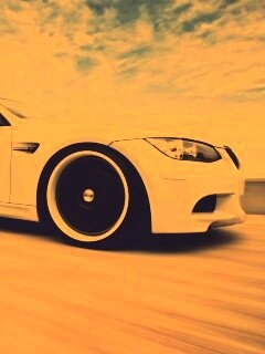 Белый БМВ обои