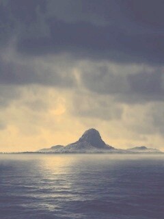 Ночной остров обои