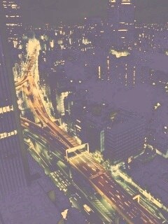 Вид на автостраду обои