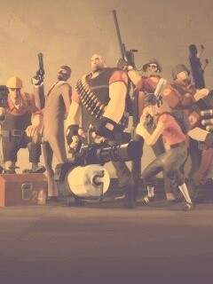 Герои игры Team Fortress 2 обои