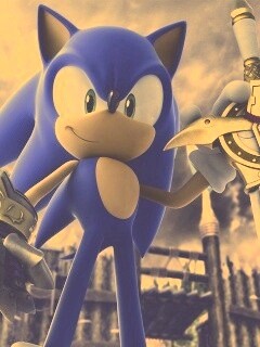 Соник с мечем обои