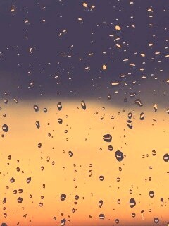Капли на стекле обои