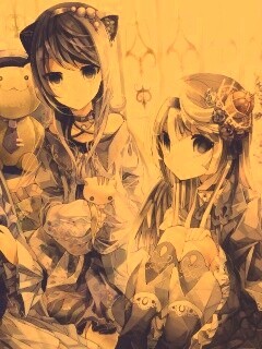 Три лоли обои