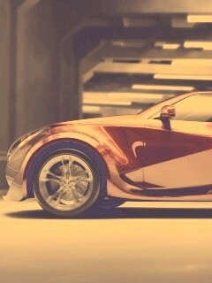 Красный концепт обои