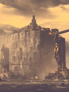 Концепт арт из Dragon Age 2 обои