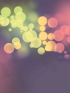 Разноцветные круги света обои