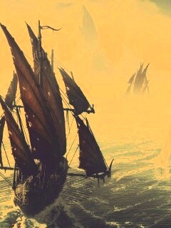 Корабли во льдах обои