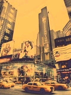 Улицы Нью-Йорка обои