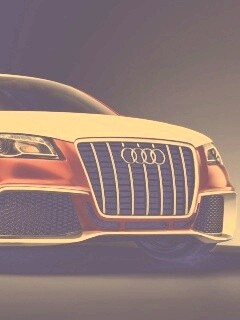 Красный Ауди обои