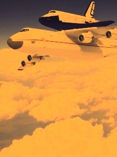 Авиатранспортировка Бурана обои