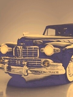 Черный ретро авто обои