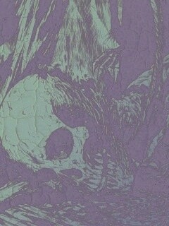 Тлеющий скелет обои