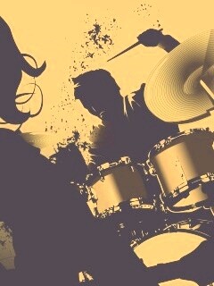 Барабанщик зажигает обои