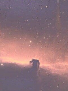 Розовая туманность обои