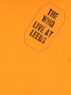 The who live at leeds обои