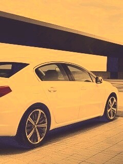 Пежо 308 на стоянке обои