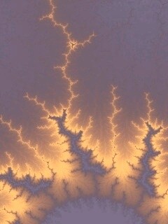 Огненные молнии обои