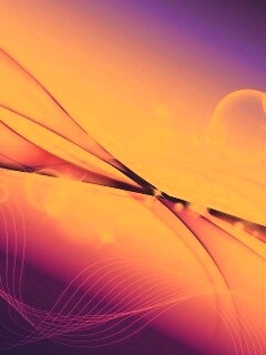 Лиловые волны обои