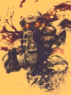 Боец в зимней форме обои