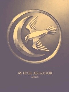 Металлический герб дома Аррен обои