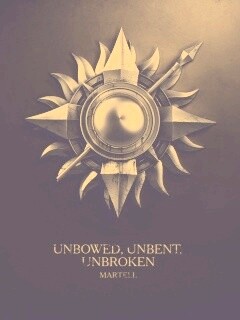 Металлический герб дома Мартелл обои