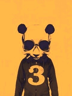 Гангста панда обои