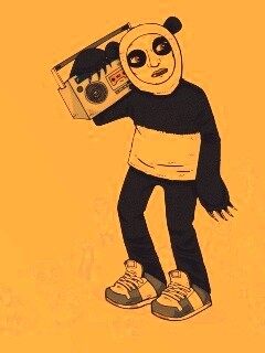 Панда - ньюэйдж обои