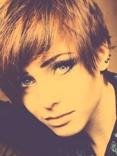 Выразительный взгляд голубых глаз обои