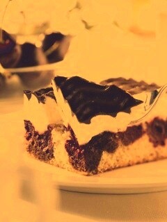 Вишневое пирожное обои