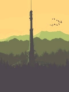 Зеленые горы обои