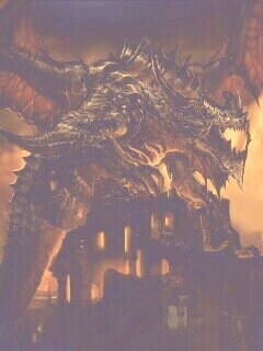 Огромный дракон обои